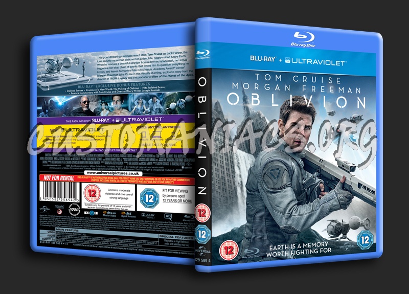 Oblivion blu-ray cover