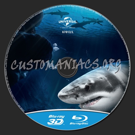 Ocean Predators 3D blu-ray label