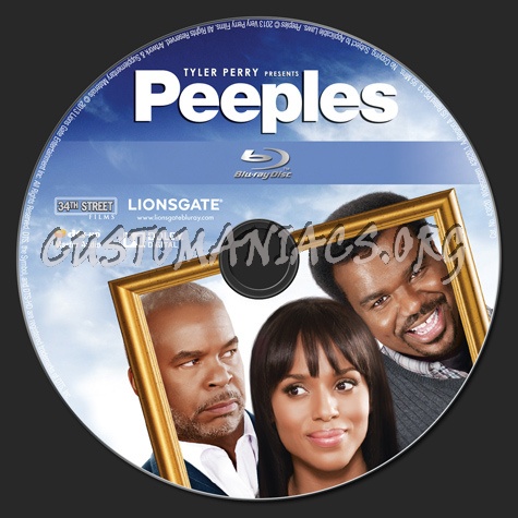 Peeples blu-ray label