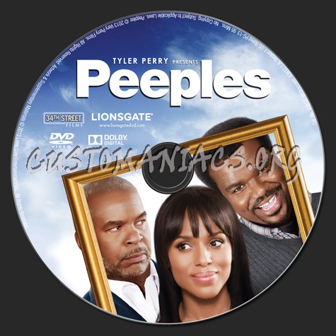 Peeples dvd label