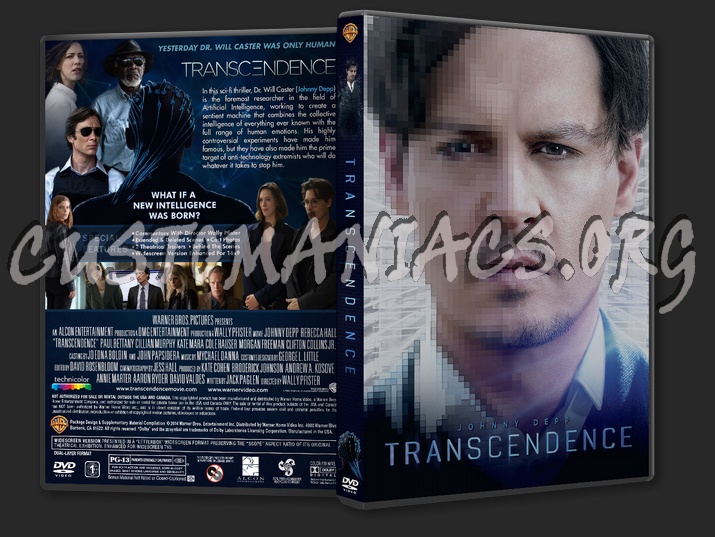 Transcendence dvd cover