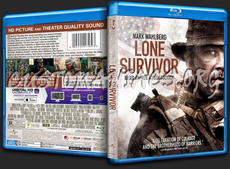 Lone Survivor blu-ray cover