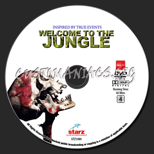Welcome To The Jungle dvd label