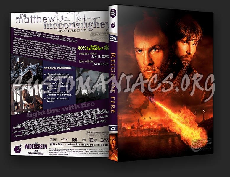 Reign of Fire dvd cover