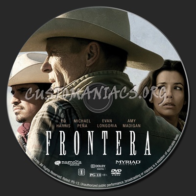 Frontera dvd label