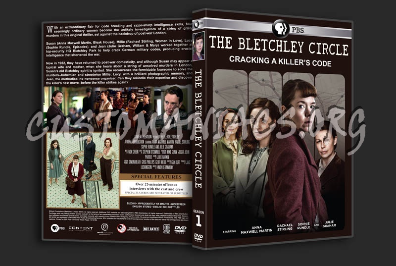 The Bletchley Circle: Seasons 1-2 dvd cover