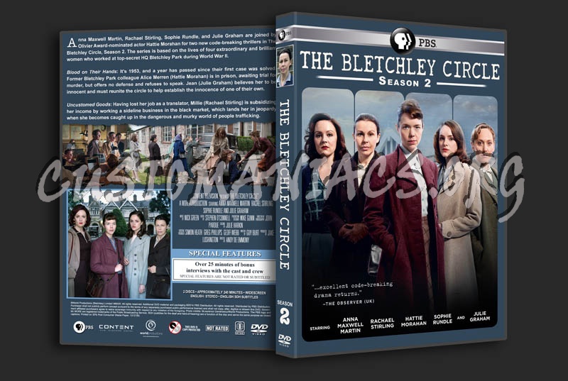 The Bletchley Circle: Seasons 1-2 dvd cover