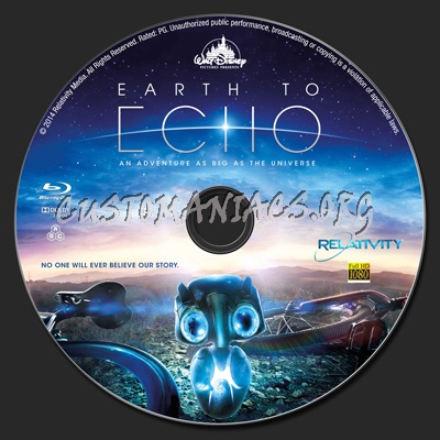 Earth to Echo blu-ray label