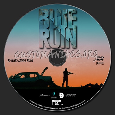 Blue Ruin dvd label