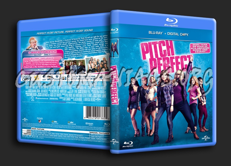 Pitch Perfect blu-ray cover