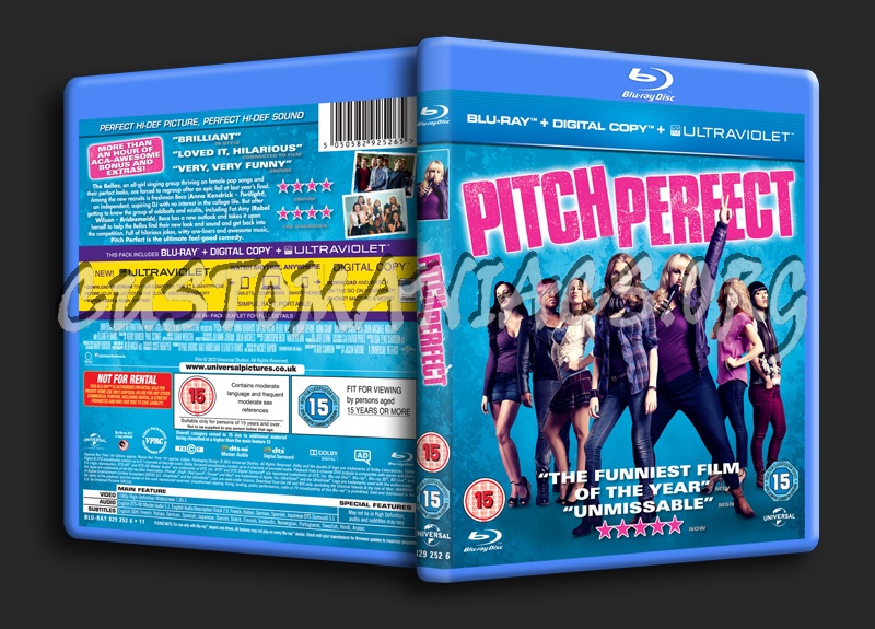 Pitch Perfect blu-ray cover