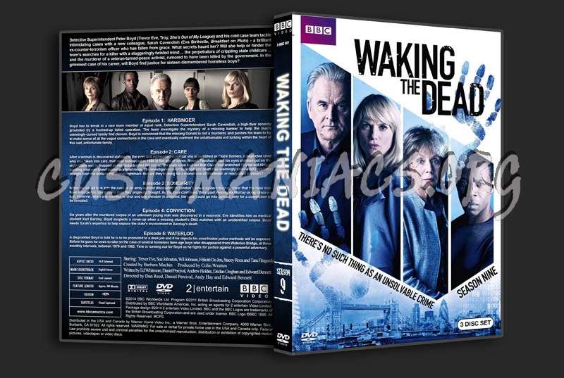 Waking the Dead - Season 9 dvd cover