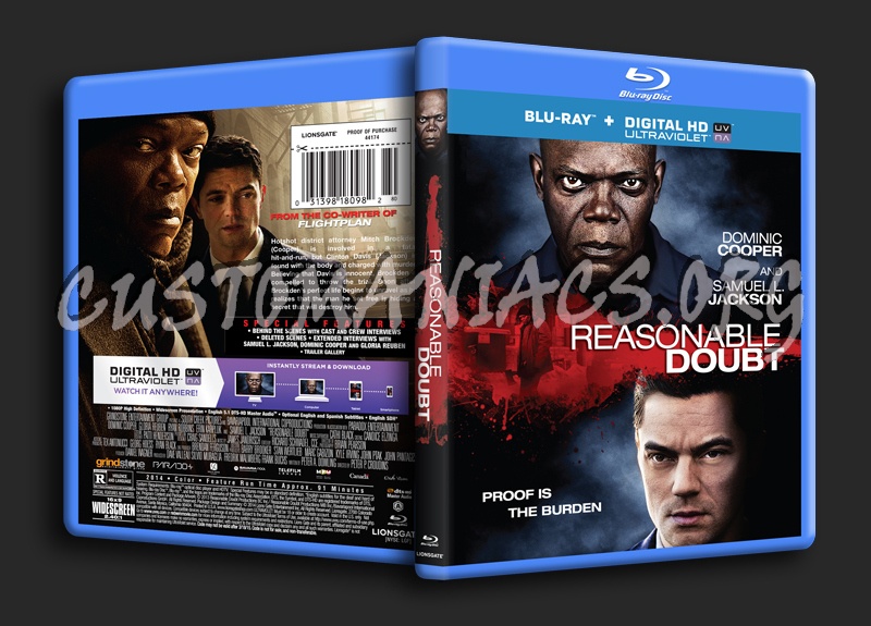 Reasonable Doubt blu-ray cover