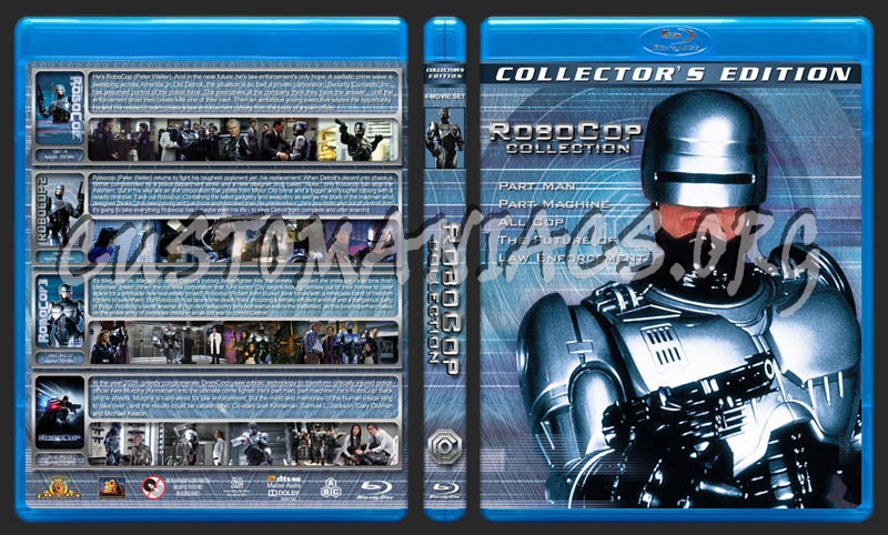 RoboCop Collection blu-ray cover