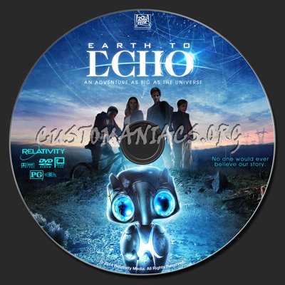 Earth To Echo dvd label