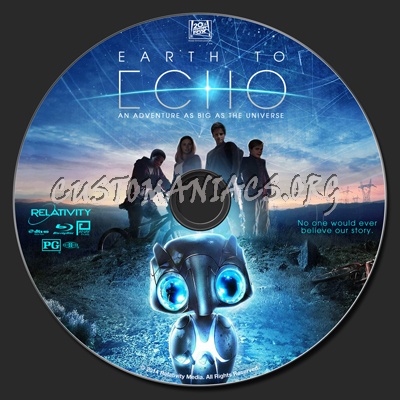 Earth To Echo blu-ray label