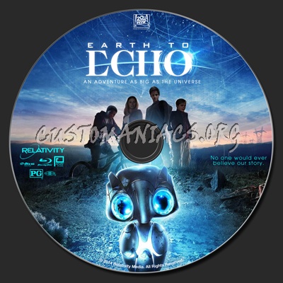 Earth To Echo blu-ray label