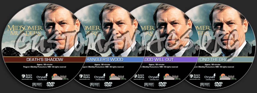 Midsomer Murders - Set 1 dvd label