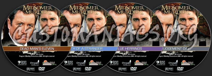 Midsomer Murders - Set 2 dvd label