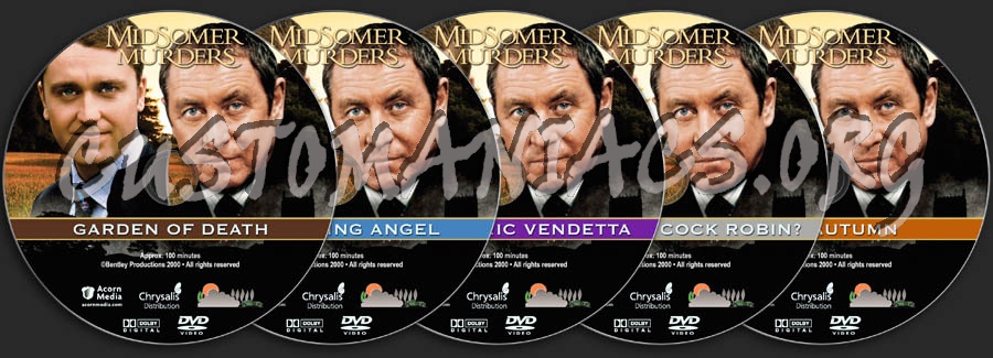 Midsomer Murders - Set 3 dvd label