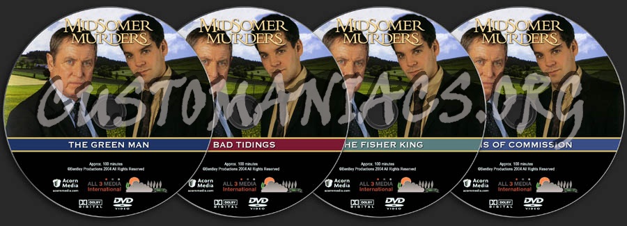 Midsomer Murders - Set 7 dvd label