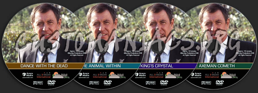 Midsomer Murders - Set 13 dvd label