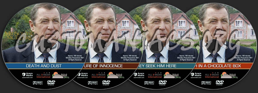 Midsomer Murders - Set 14 dvd label