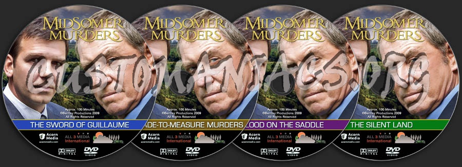 Midsomer Murders - Set 19 dvd label