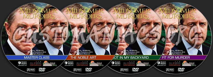 Midsomer Murders - Set 20 dvd label