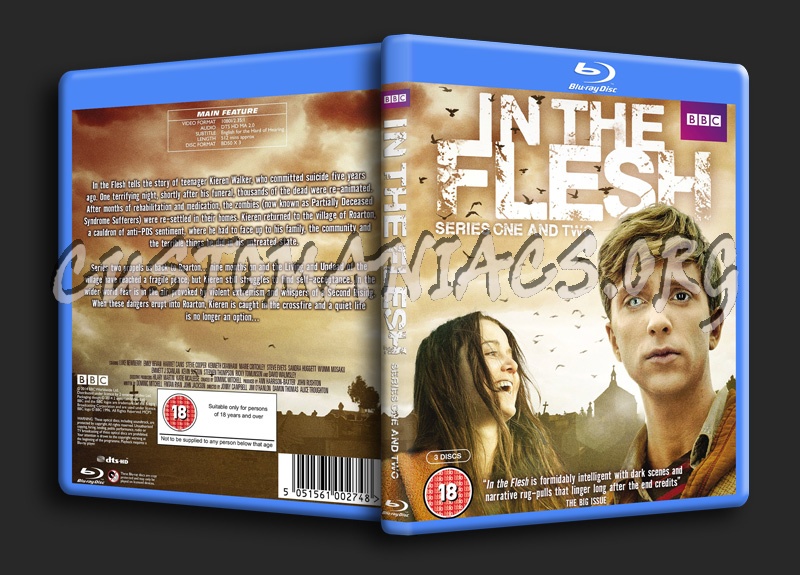 In The Flesh Series 1 and 2 blu-ray cover