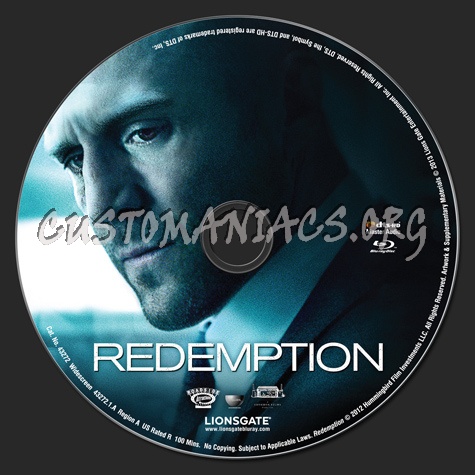 Redemption blu-ray label