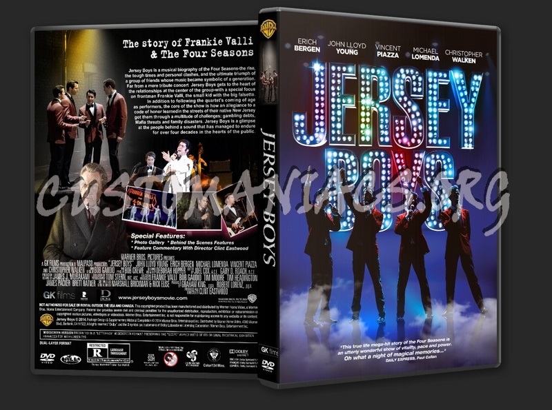 Jersey Boys (2014) dvd cover