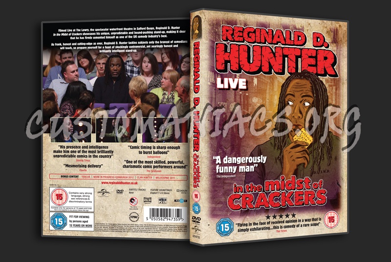 Reginald D Hunter Live In the Midst of Crackers dvd cover