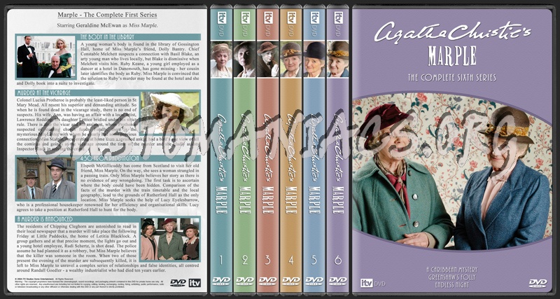 Agatha Christie's Marple (2004) dvd cover