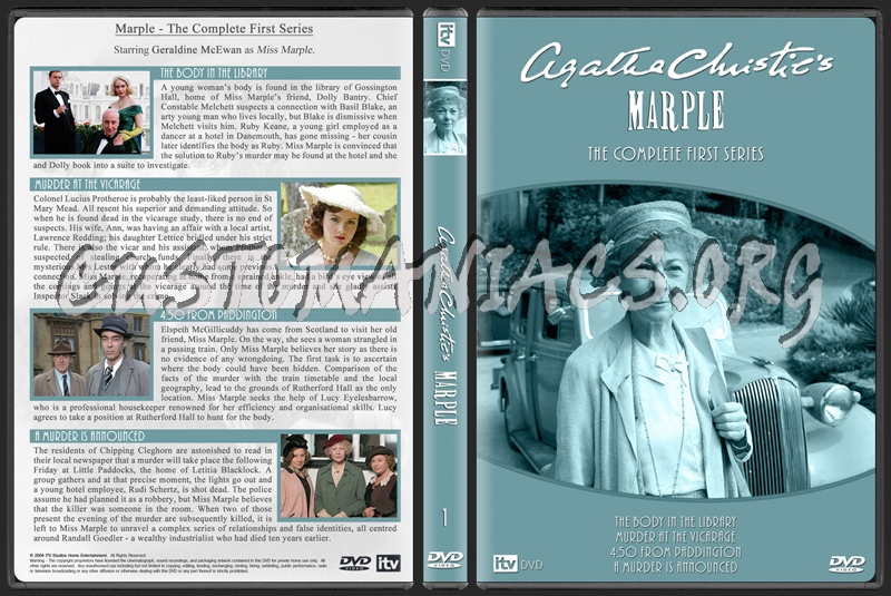 Agatha Christie's Marple (2004) dvd cover