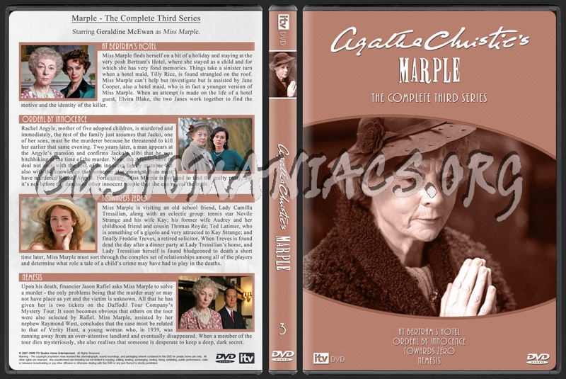 Agatha Christie's Marple (2004) dvd cover