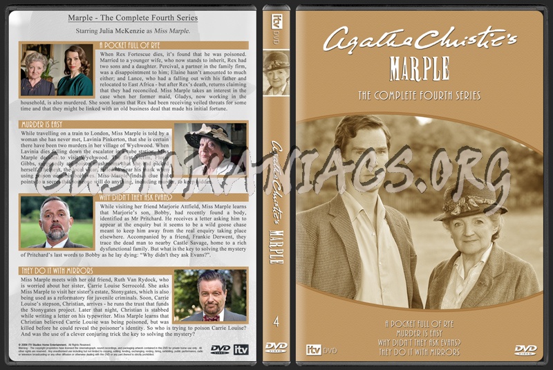 Agatha Christie's Marple (2004) dvd cover