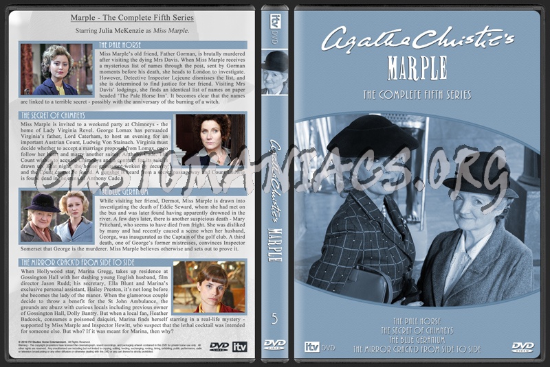 Agatha Christie's Marple (2004) dvd cover