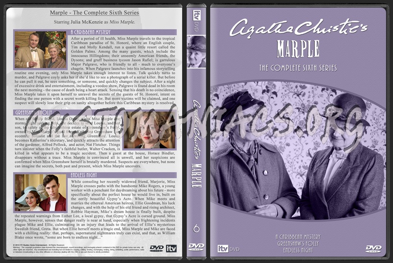 Agatha Christie's Marple (2004) dvd cover