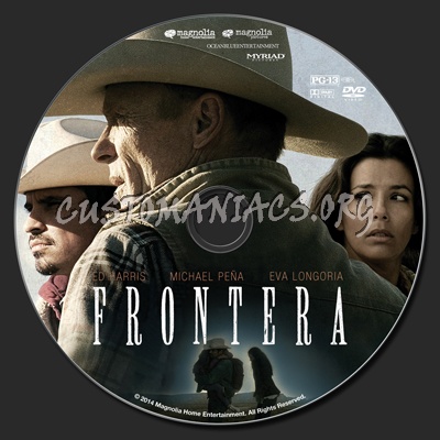 Frontera dvd label