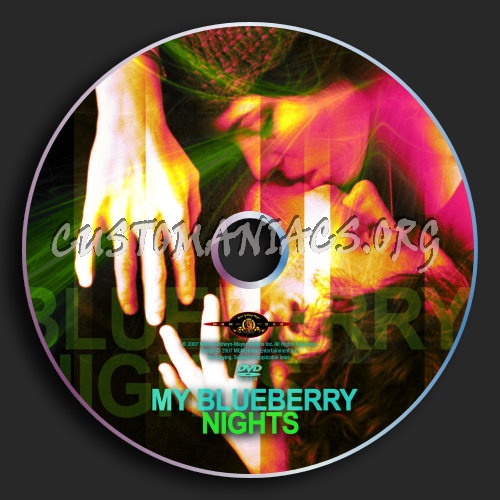 My Blueberry Nights dvd label