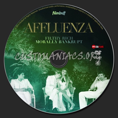 Affluenza dvd label