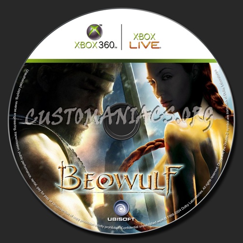 Beowulf dvd label