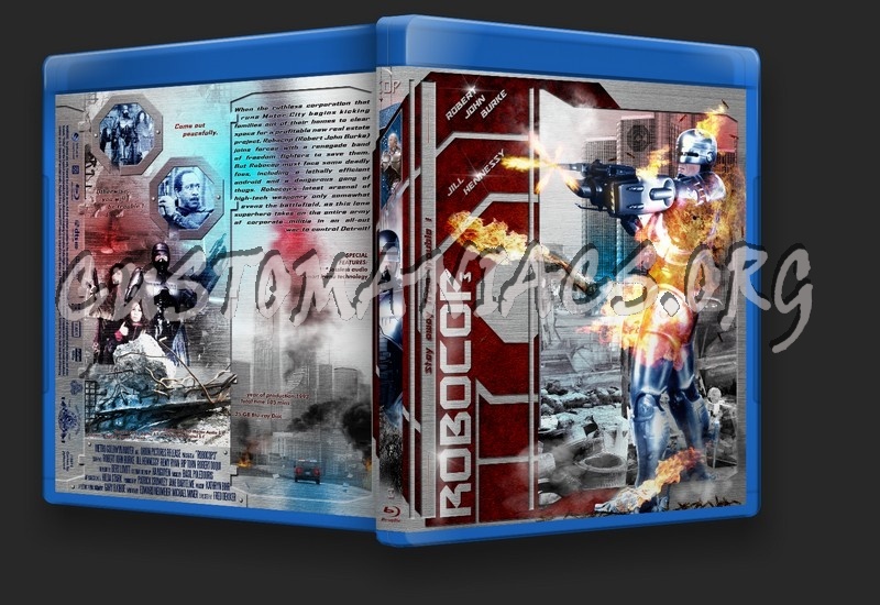 Robocop Collection blu-ray cover
