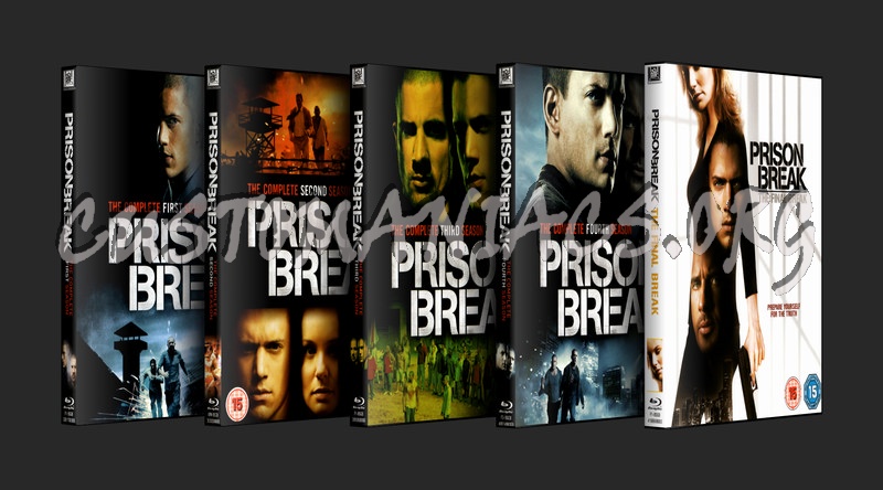 Prison Break Complete Series blu-ray cover