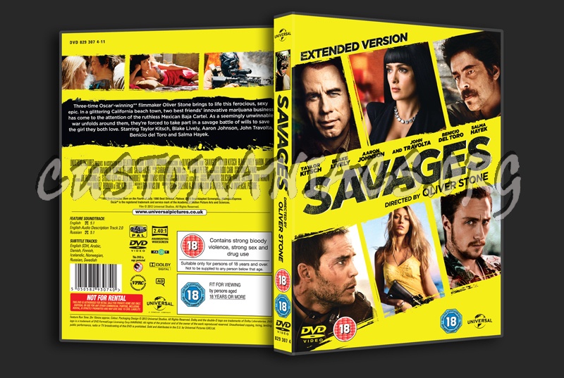 Savages dvd cover