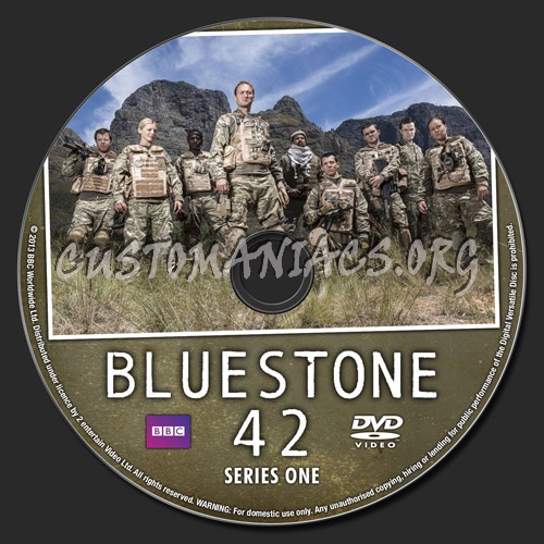 Bluestone 42 - Series 1 dvd label