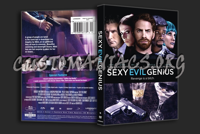 Sexy Evil Genius dvd cover