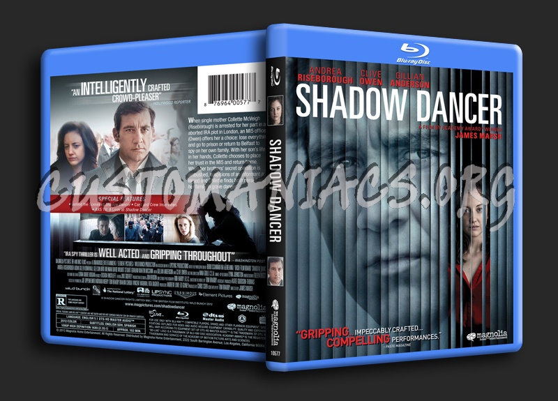 Shadow Dancer blu-ray cover