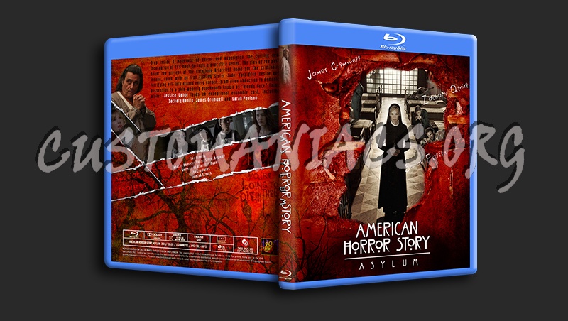 American Horror Story Asylum blu-ray cover